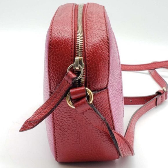 Authentic Gucci Disco Soho Camera Leather Crossbody Bag - Picture 4 of 13